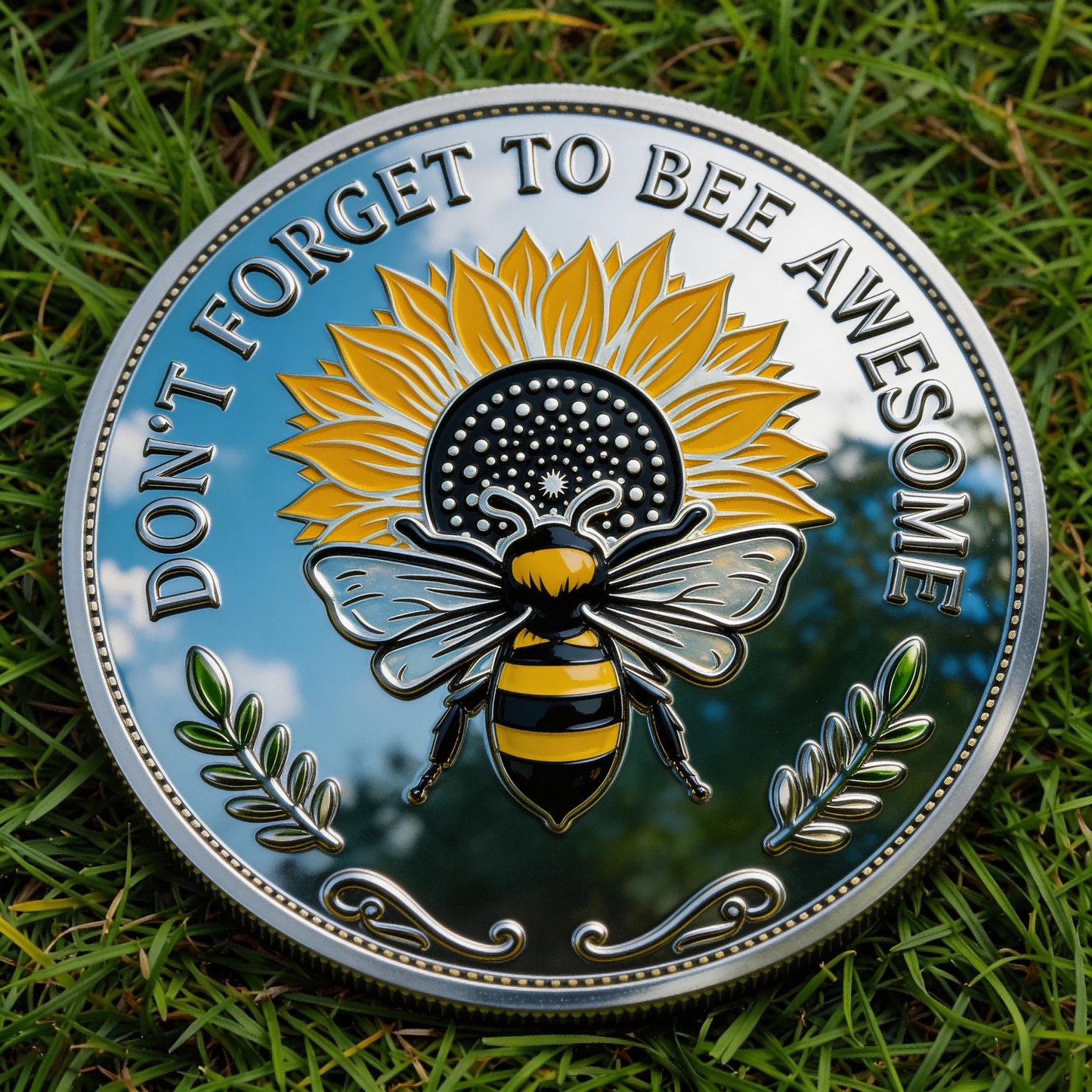 ๐NEW YEAR 60% OFF - Bee Kind Positivity Commemorative Coin ๐๐ช๐ผ