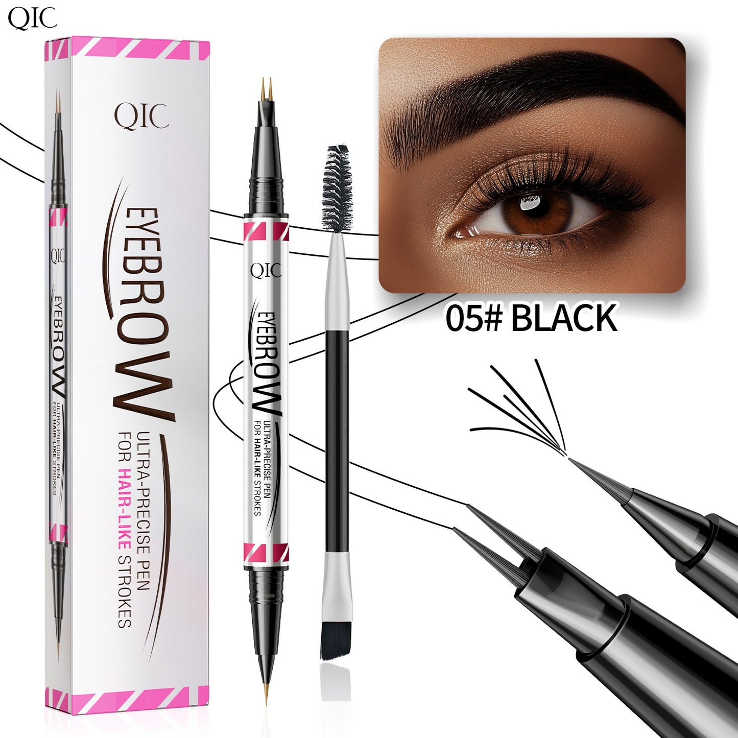 🎉✨3D Waterproof Microblading Eyebrow Pen
