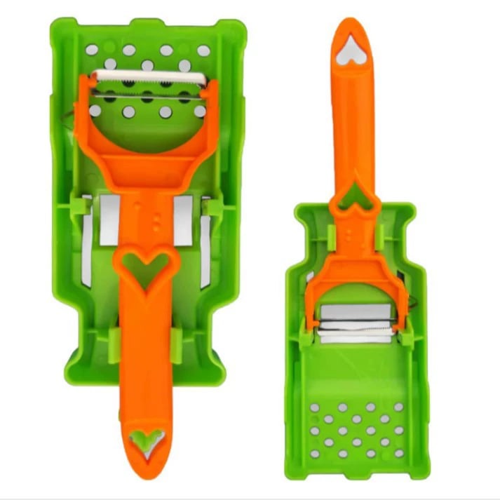 🔥2-in-1 multifunctional peeler