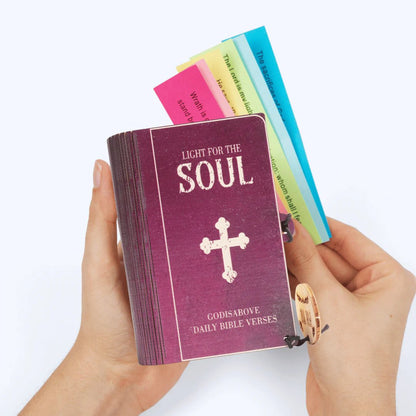 🔥Limited Time Discount🎁 - ✝️Handmade Wooden Bible Verses Box - Daily Bible Verses (🎁 A Reminder of God's Words💖)