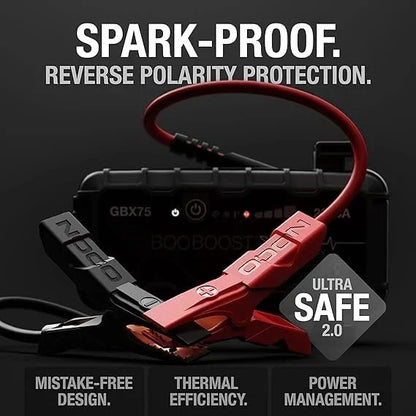 💥- Boost X GBX155 4250A Jump Starter for 10.0L Gasoline and 8.0L Diesel Engines