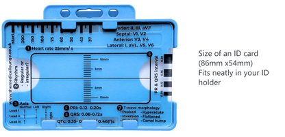 🔥ECG 7 Step Ruler
