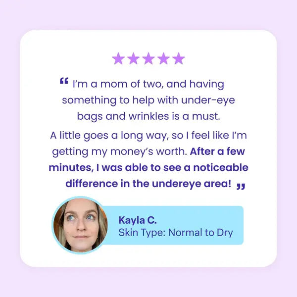 Fempick Eye Bag Instant Eraser, Tightens, Firms, & Blurs Wrinkles