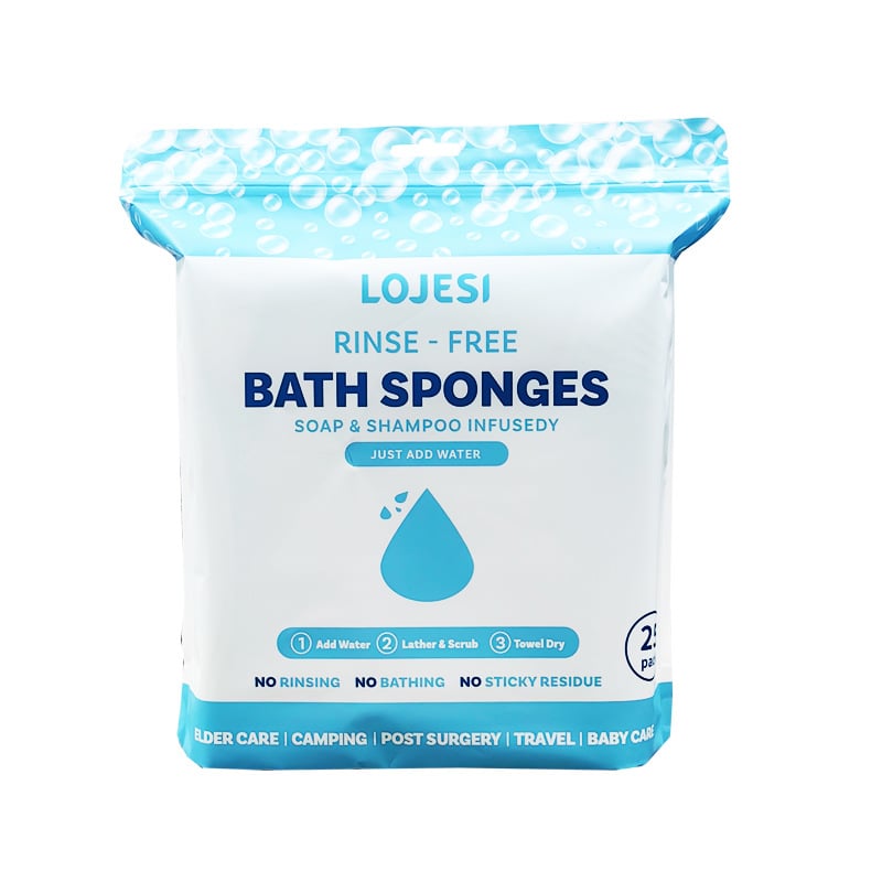 🏆Flash Sale⚡ 50K+  🌈Disposable Rinse-Free Bathing Wipes🧼