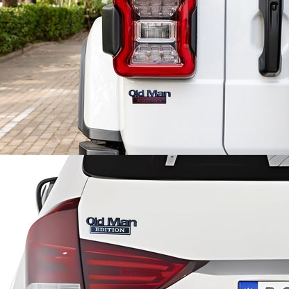 🔥Old Man Edition Car Emblem