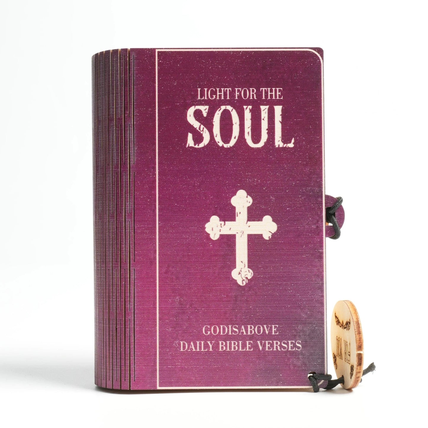 🔥Limited Time Discount🎁 - ✝️Handmade Wooden Bible Verses Box - Daily Bible Verses (🎁 A Reminder of God's Words💖)