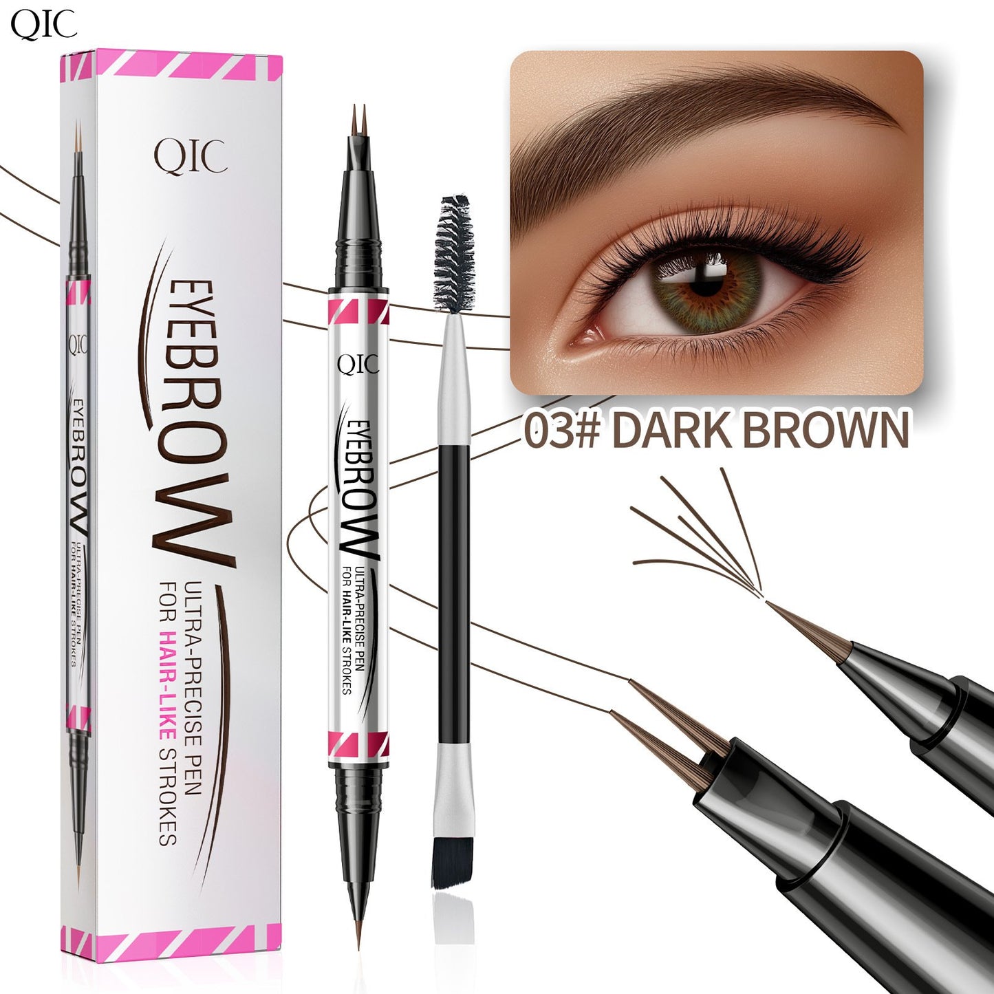 🎉✨3D Waterproof Microblading Eyebrow Pen