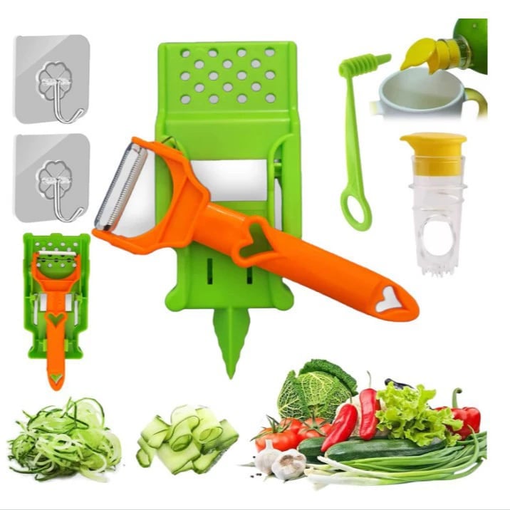 🔥2-in-1 multifunctional peeler