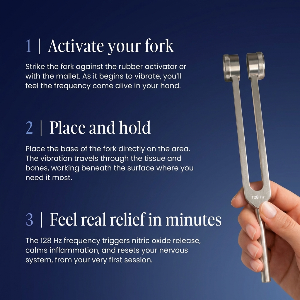 Nourial 128 Hz Healing Instrument
